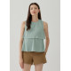 Jezebel Pleat Shell Top