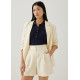 Silvia Tailored Linen Shorts