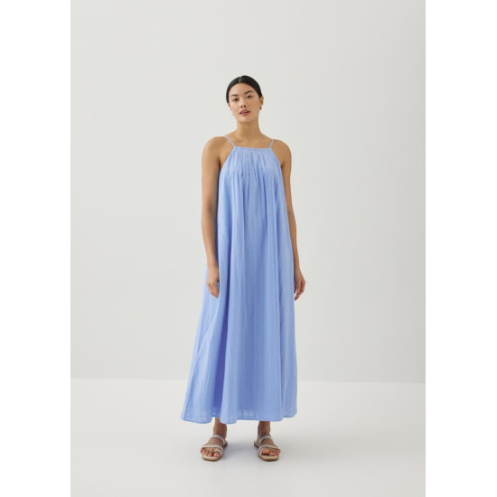 Lotti Textured Trapeze Maxi Dress