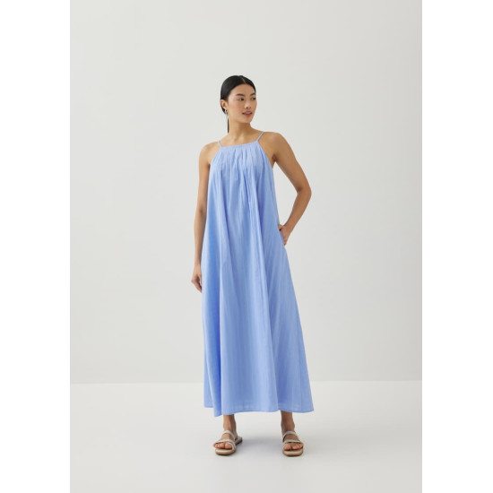 Lotti Textured Trapeze Maxi Dress