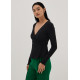 Gracelyn Brushed Ballet Wrap Top