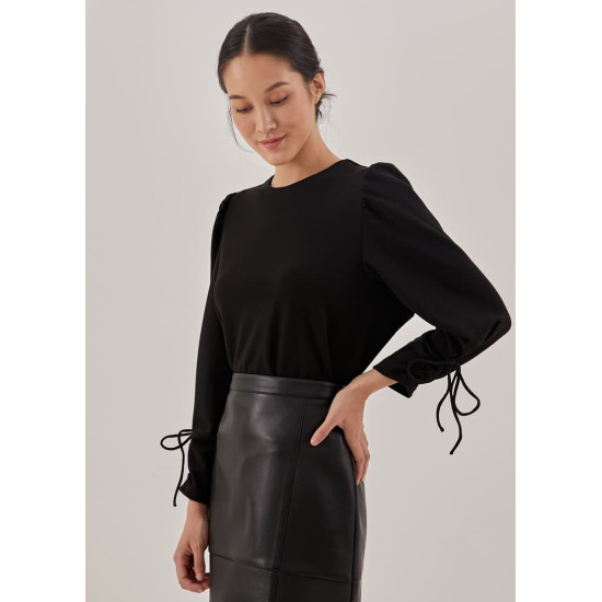 Kyani Mutton Sleeve Top