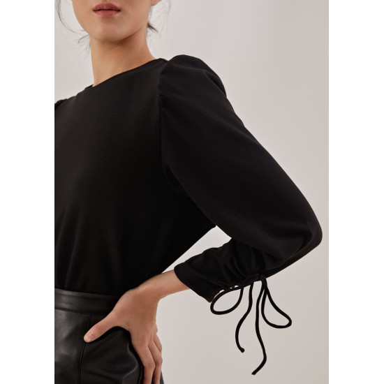 Kyani Mutton Sleeve Top