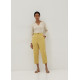 Coretta Tapered Cotton Twill Pants