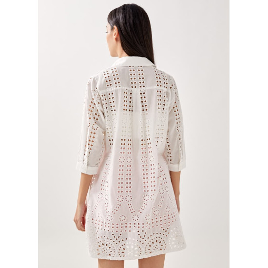 Derelle Broderie Tunic Shirt