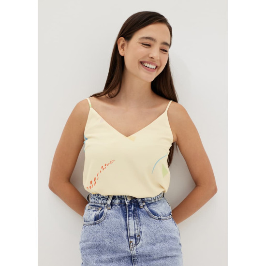 Keiley Classic Camisole Top in Summer Playthings