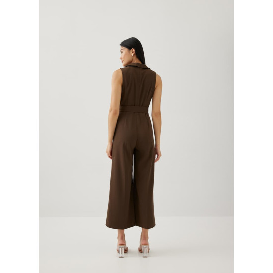 Dua Shoulder Padded Tailored Jumpsuit