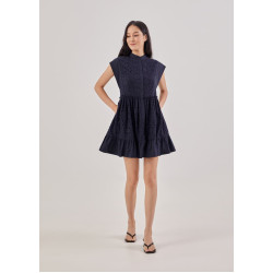 Bevelia Broderie Mini Dress