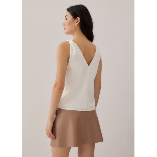 Arisse Satin Shell Top