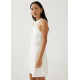 Analisse Linen Halter Neck Dress