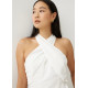 Analisse Linen Halter Neck Dress