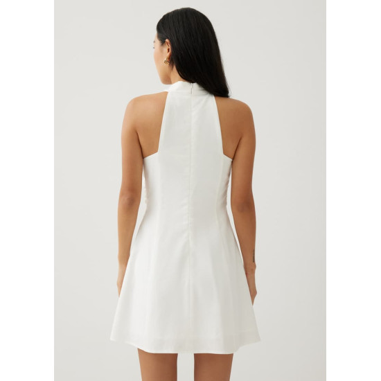 Analisse Linen Halter Neck Dress