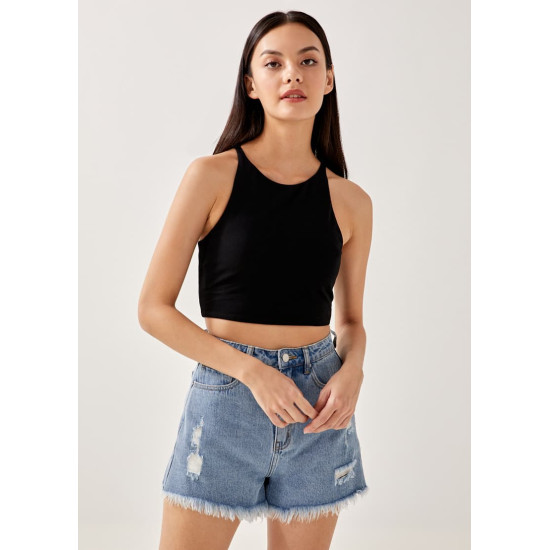 Devynn Padded Crop Tank Top