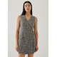 Cheyanne Tweed Wrap Dress