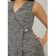 Cheyanne Tweed Wrap Dress