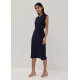 Gabby Collared Knit Midi Dress