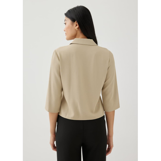 Maryanne Double Breasted Tailored Blouse