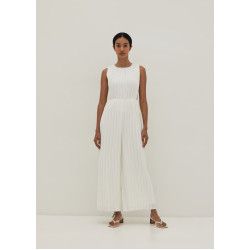 Journee Pleated Jumpsuit