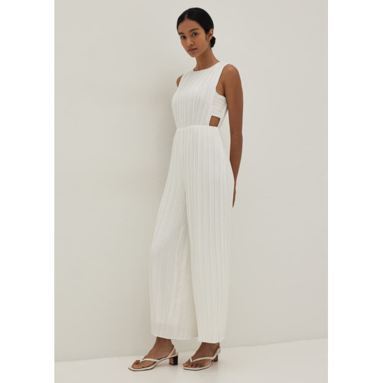 Journee Pleated Jumpsuit