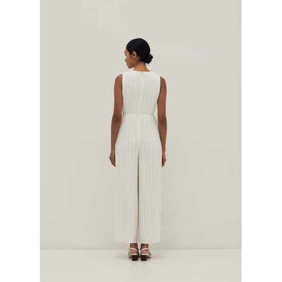 Journee Pleated Jumpsuit