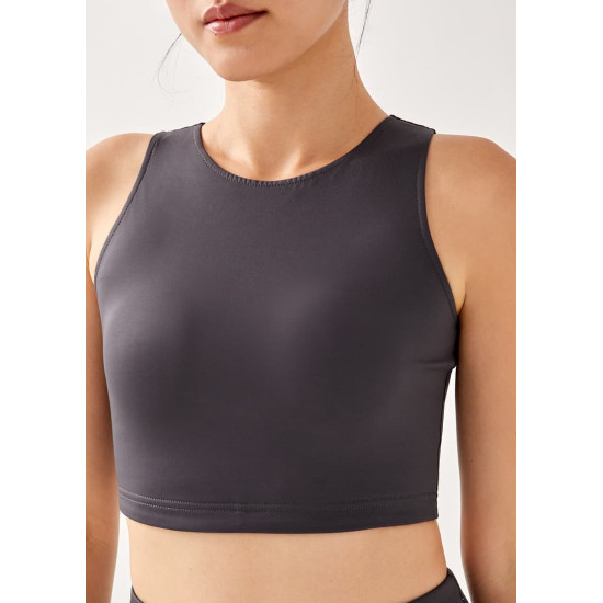 Flynn Fitted Cropped Bra Top