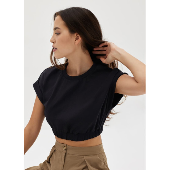 Rayona Elastic Jersey Top