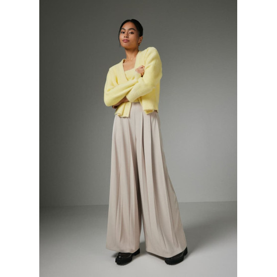 Aneth Pleated Straight Leg Pants