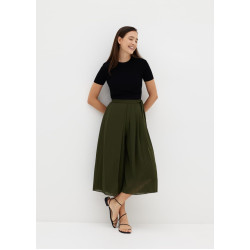 Marita Wrap Pleated Culottes