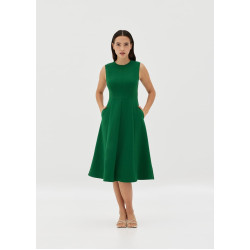 Winona Panelled Fit & Flare Dress