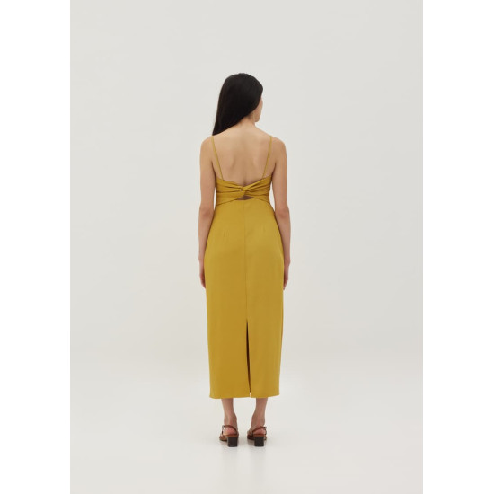 Hermione Padded Knot Back Dress