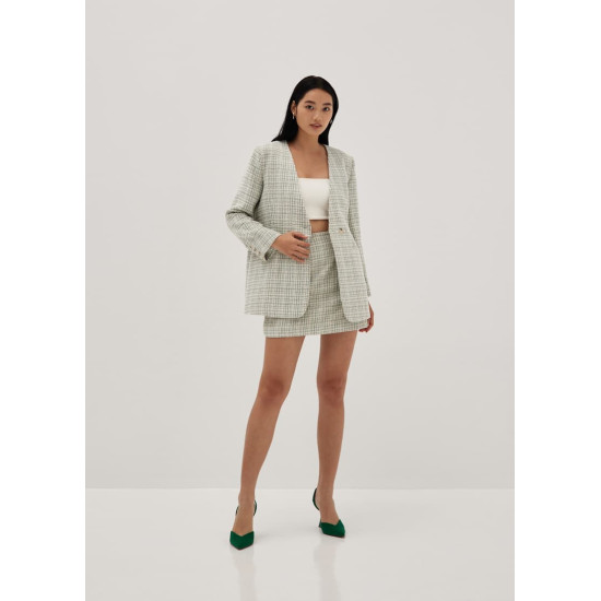 Sloane Brushed Tweed Blazer