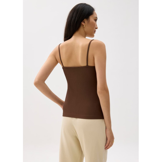 Fitted Jersey Camisole Top