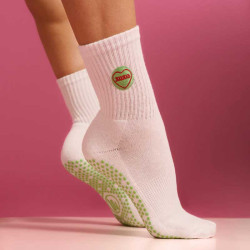 Crew Non Slip Grip Socks - Hug Me