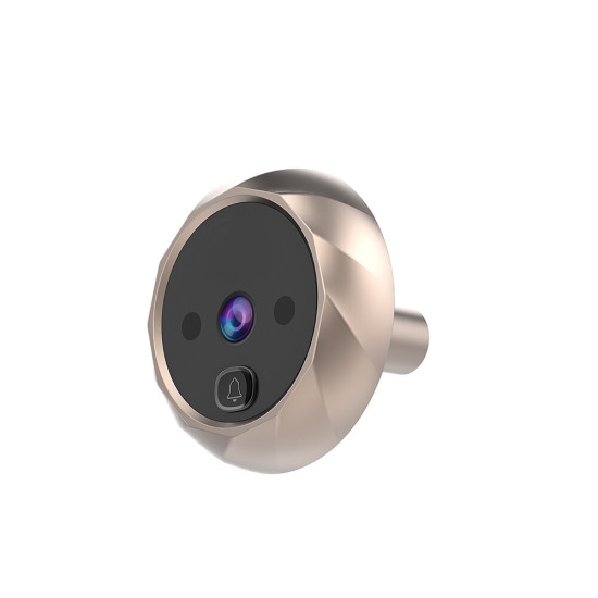 Bakeey Smart Vedio Doorbell 2.8 inch LCD Color Screen Digital Doorbell IR Night Vision Door Peephole Camera Bell - Gold