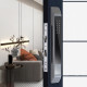 WF-021D Fully Automatic Unlocked Home Apartment Office Smart Fingerprint Digital Aluminum Door Lock Hidden Fingerprint Design