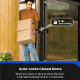 Proscenic L40 Smart Door bluetooth Lock Fingerprint/APP Password Key IC Card Unlock Intelligent Anti-theft Door Lock IP54 Home Lock Work with Alexa Google Assistant