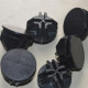 DIY Pet Door Cats Dogs Bird Snap Joint Closet Connector for Home Yard Indoor Fence Cage Playpen - Barbed wire door Black