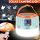 Remote Control Solar LED Camping Lantern USB Rechargeable Light Bulb Tent Light Solar Bulb Light - With Remote Controller