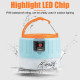 Remote Control Solar LED Camping Lantern USB Rechargeable Light Bulb Tent Light Solar Bulb Light - With Remote Controller