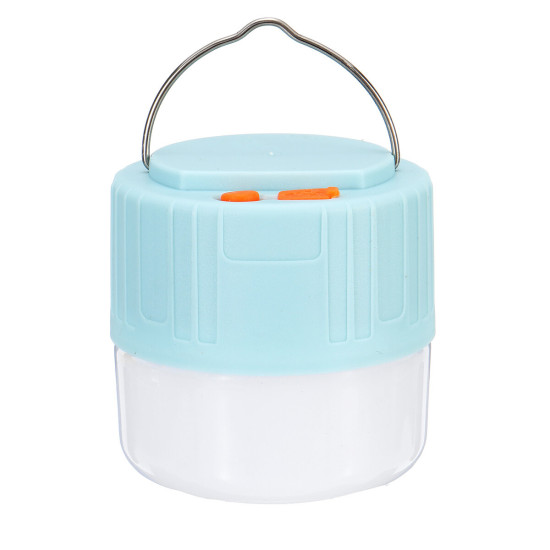 Remote Control Solar LED Camping Lantern USB Rechargeable Light Bulb Tent Light Solar Bulb Light - With Remote Controller