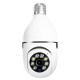 E27 Light Bulb Camera Full Color Night Vision Wireless Wifi Camera Smart Security Camera 1080P 360 Rotate Wifi IP PTZ For Outdoor Camera