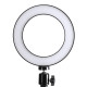 16/25cm Dimmable LED Video Ring Light Tripod Stand with Phone/Mic Holder bluetooth Selfie Shutter for Youtube Tik Tok Live Streaming - .A