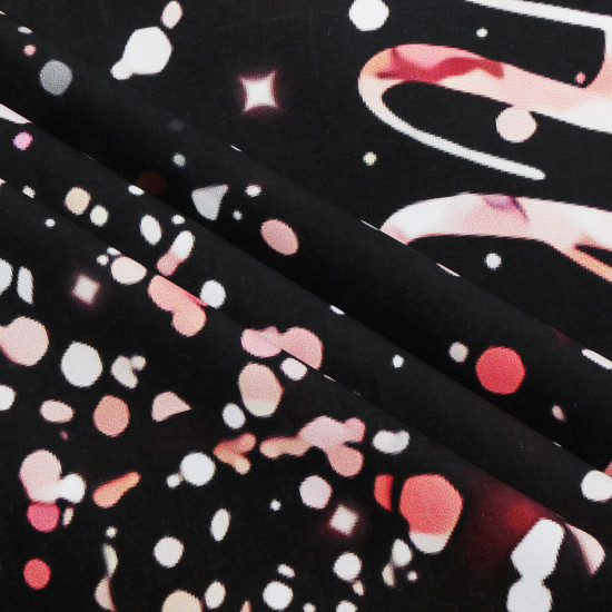 4.9x3.3FT 7.2x4.9FT 9.8x5.9FT Pink and Black Shiny Gold Dot Glamour Sparkle Studio Photography Backdrops Background - C