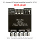 ZK-ST21 2.1 Channel Bluetooth Amplifier Board 100W+100W+200W Subwoofer TPA3221 Support Bluetooth AUX U Disk Sound Card - No Shell
