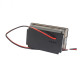 Waterproof Digital Battery Capacity Meter Tester 12V-60V Lithium Battery Capacity Indicator Car Voltage Meter Voltmeter - Red