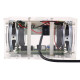 bluetooth Speaker Parts Electronic DIY Production Assembly Kit Student Teaching Training Welding Practice Component Pack - Transparent