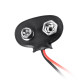 DC 9V Battery Button Power Plug Mega 2560 1280 UNO R3 132 9V Battery Buckle T Type/ I Type - I Type
