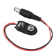 DC 9V Battery Button Power Plug Mega 2560 1280 UNO R3 132 9V Battery Buckle T Type/ I Type - I Type