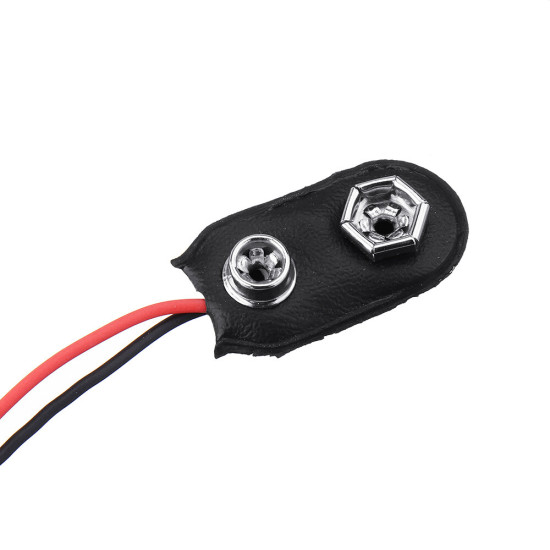 DC 9V Battery Button Power Plug Mega 2560 1280 UNO R3 132 9V Battery Buckle T Type/ I Type - I Type