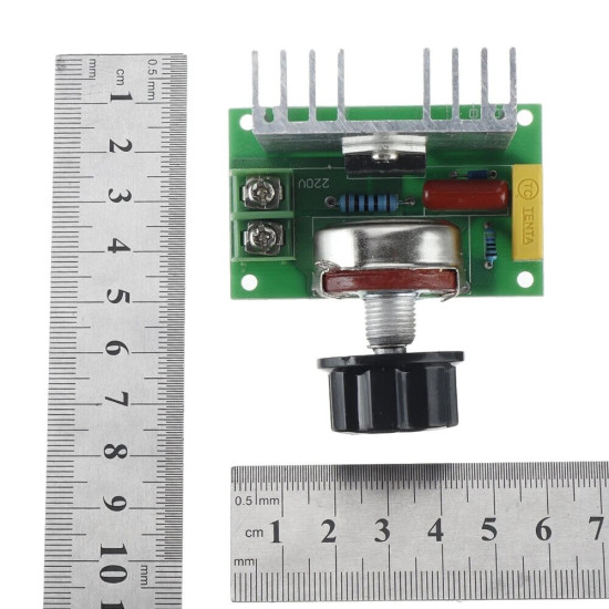5Pcs 4000W SCR Electronic Voltage Regulator Speed Controller Control Board Governor Dimmer High Power Module AC 220V Resistive Load